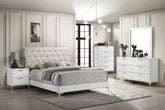 Best Furniture Outlet - Coaster - Kendall 5-piece Queen Bedroom Set White - 224401Q-S5