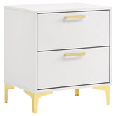 Best Furniture Outlet - Coaster - Kendall 2-drawer Nightstand White - 224402