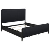 Best Furniture Outlet - Coaster - Brookmead Wood California King Panel Bed Black - 224711KW
