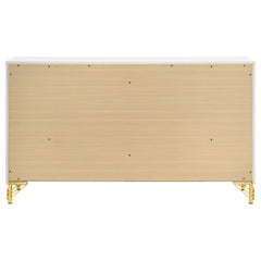 Lucia 6-drawer Dresser Cabinet White