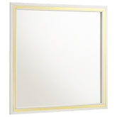 Best Furniture Outlet - Coaster - Lucia Dresser Mirror White - 224734