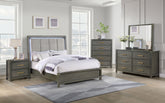 Best Furniture Outlet - Coaster - Kieran 5-piece Eastern King Bedroom Set Grey - 224741KE-S5