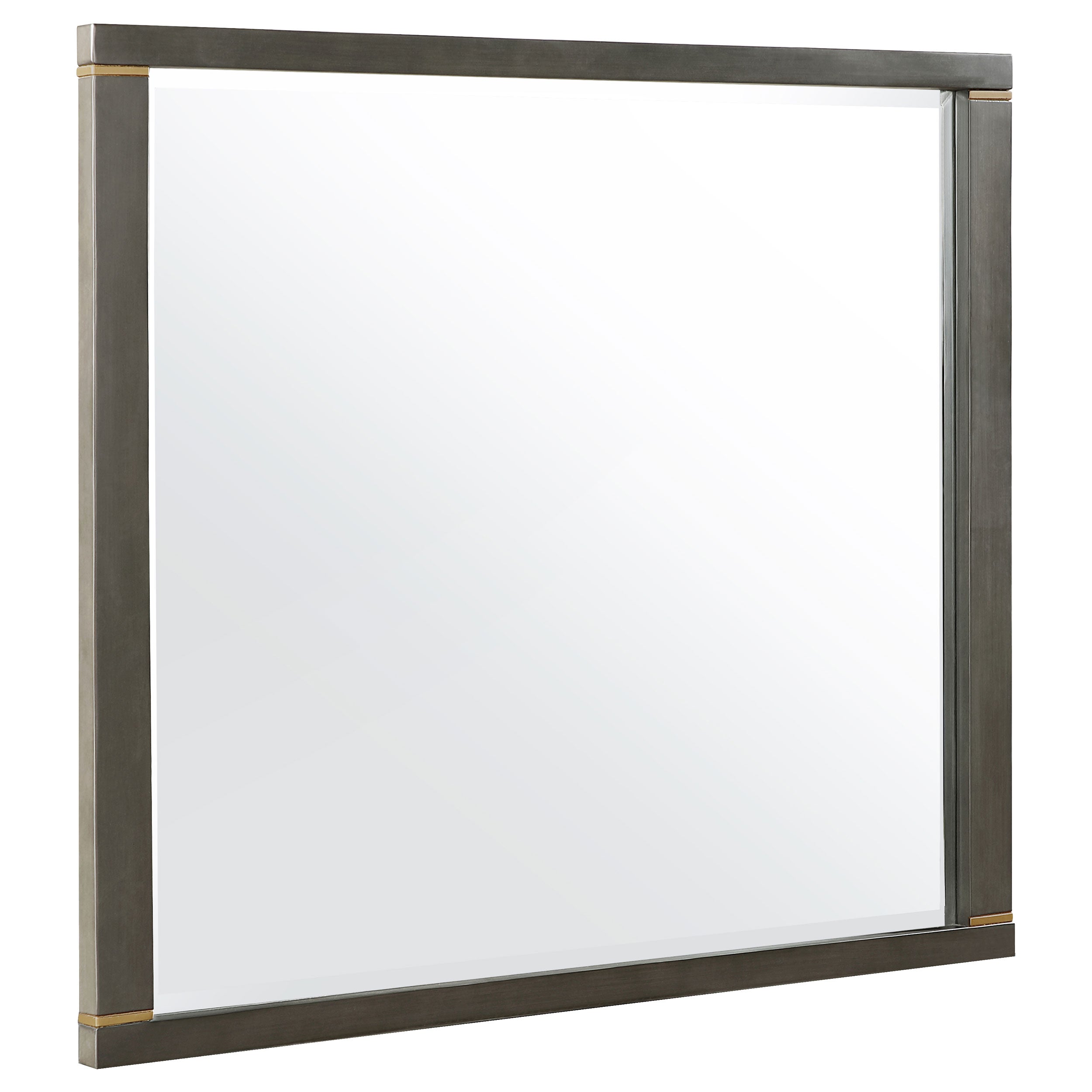 Best Furniture Outlet - Coaster - Kieran Dresser Mirror Grey - 224744