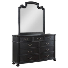 Best Furniture Outlet - Coaster - Celina 9-drawer Dresser with Mirror Black - 224763M