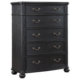 Best Furniture Outlet - Coaster - Celina 5-drawer Bedroom Chest Black - 224765