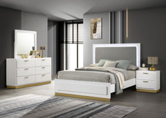Best Furniture Outlet - Coaster - Caraway 4-piece Queen Bedroom Set White - 224771Q-S4