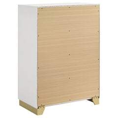 Caraway 5-piece Queen Bedroom Set White