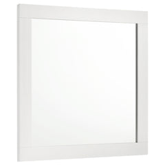 Best Furniture Outlet - Coaster - Caraway Dresser Mirror White - 224774