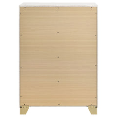 Caraway 4-drawer Bedroom Chest White