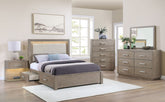 Best Furniture Outlet - Coaster - Kenora 5-piece California King Bedroom Set Barley Brown - 224850KW-S5
