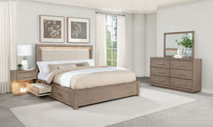 Best Furniture Outlet - Coaster - Kenora 4-piece Queen Bedroom Set Barley Brown - 224850Q-S4