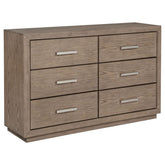 Best Furniture Outlet - Coaster - Kenora 6-drawer Dresser Barley Brown - 224853