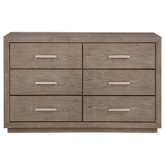 Kenora 6-drawer Dresser Barley Brown