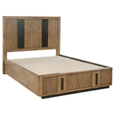 Best Furniture Outlet - Coaster - Terrace 2-drawer Queen Storage Bed Ash Brown - 224900Q