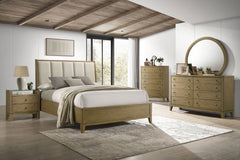 Best Furniture Outlet - Coaster - Granada 5-piece Eastern King Bedroom Set Natural Pine - 224921KE-S5