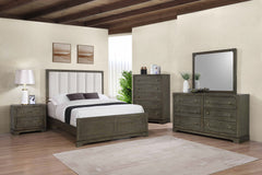 Best Furniture Outlet - Coaster - Gran Park 5-piece Eastern King Bedroom Set Dark Cocoa - 224930KE-S5