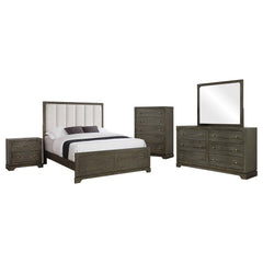 Gran Park 5-piece California King Bedroom Set Dark Cocoa