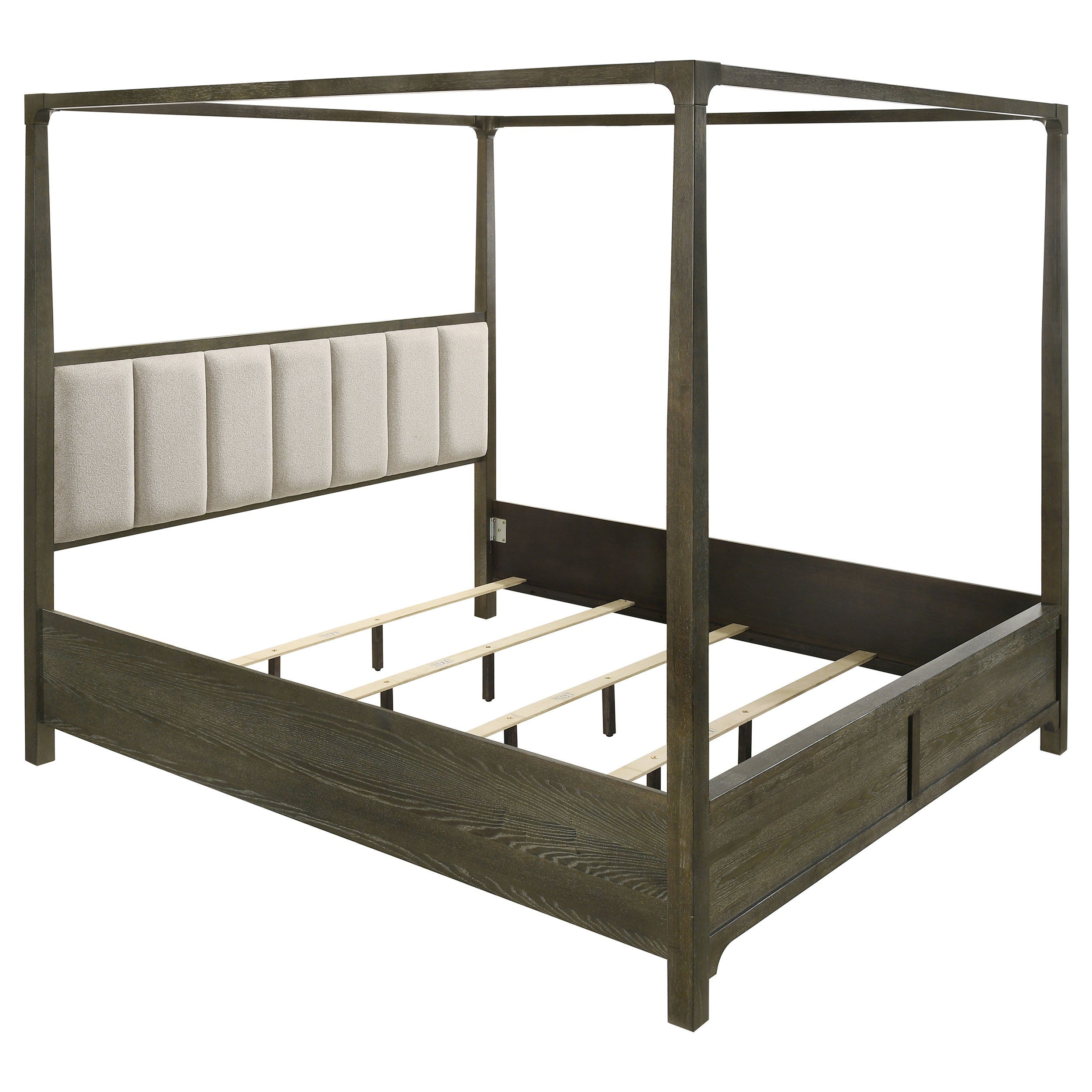 Best Furniture Outlet - Coaster - Gran Park Eastern King Canopy Bed Dark Cocoa - 224931KE