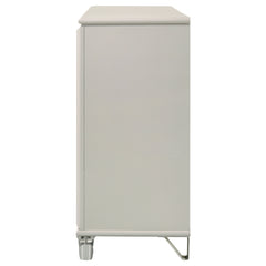 Olivia 6-drawer Dresser Cabinet Pearl White