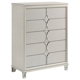 Best Furniture Outlet - Coaster - Olivia 5-drawer Bedroom Chest of Drawers Pearl White - 224955