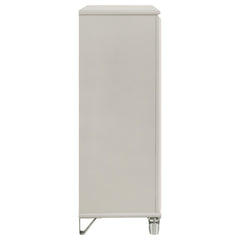 Olivia 5-drawer Bedroom Chest of Drawers Pearl White