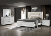 Best Furniture Outlet - Coaster - Marmore 4-piece Queen Bedroom Set White - 224961Q-S4