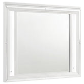 Best Furniture Outlet - Coaster - Marmore LED Dresser Mirror White - 224964