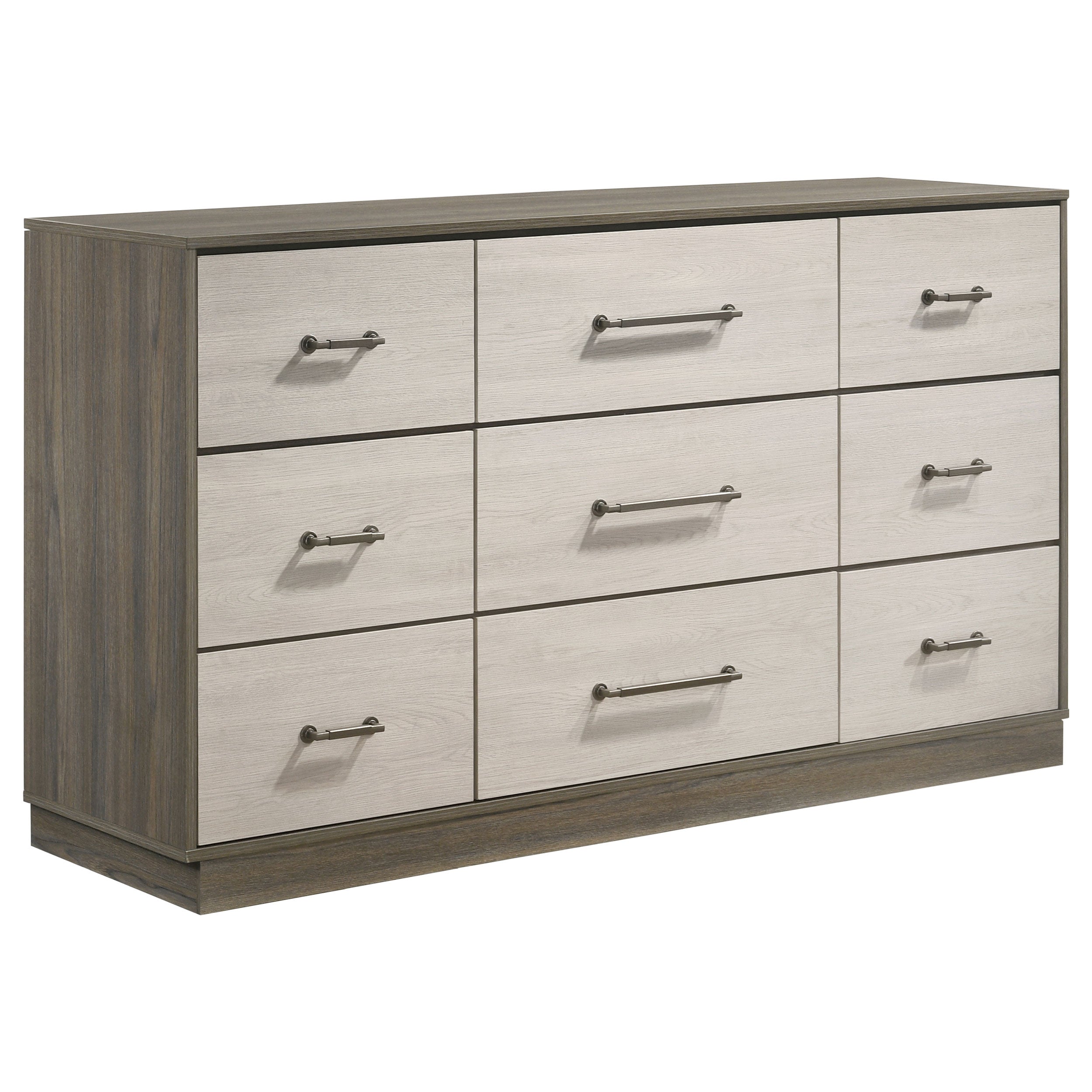 Best Furniture Outlet - Coaster - Fenwick 9-drawer Dresser Grey Oak - 224983