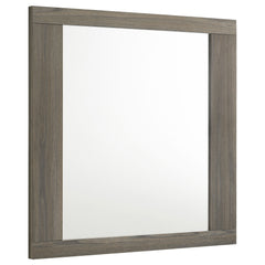 Best Furniture Outlet - Coaster - Fenwick Dresser Mirror Grey Oak - 224984
