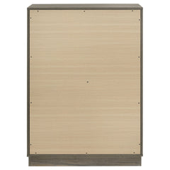 Fenwick 4-drawer Chest of Drawers Grey Oak