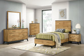 Best Furniture Outlet - Coaster - Kaywood 5-piece Twin Bedroom Set Natural Pine - 225001T-S5
