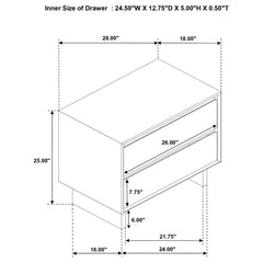 Glenwood 5-piece Eastern King Bedroom Set Warm Brown