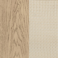 Kailani 9-drawer Dresser and Mirror Beige Oak