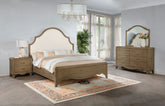 Best Furniture Outlet - Coaster - Revello 4-piece Eastern King Bedroom Set Washed Mango - 225051KE-S4