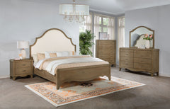 Best Furniture Outlet - Coaster - Revello 5-piece Eastern King Bedroom Set Washed Mango - 225051KE-S5