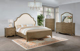 Best Furniture Outlet - Coaster - Revello 5-piece California King Bedroom Set Washed Mango - 225051KW-S5