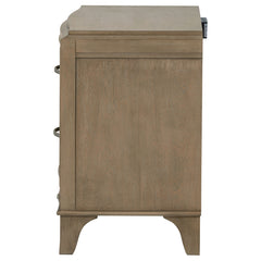 Revello 2-drawer Nightstand Bedside Table Washed Mango