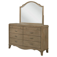 Revello 8-drawer Bedroom Dresser with Mirror Washed Mango