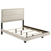 Best Furniture Outlet - Coaster - Trenton 54-inch Wood Full Panel Bed Rustic Cream - 225061F