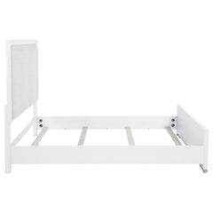 Gracemont 57-inch Queen Panel Bed Grey and White