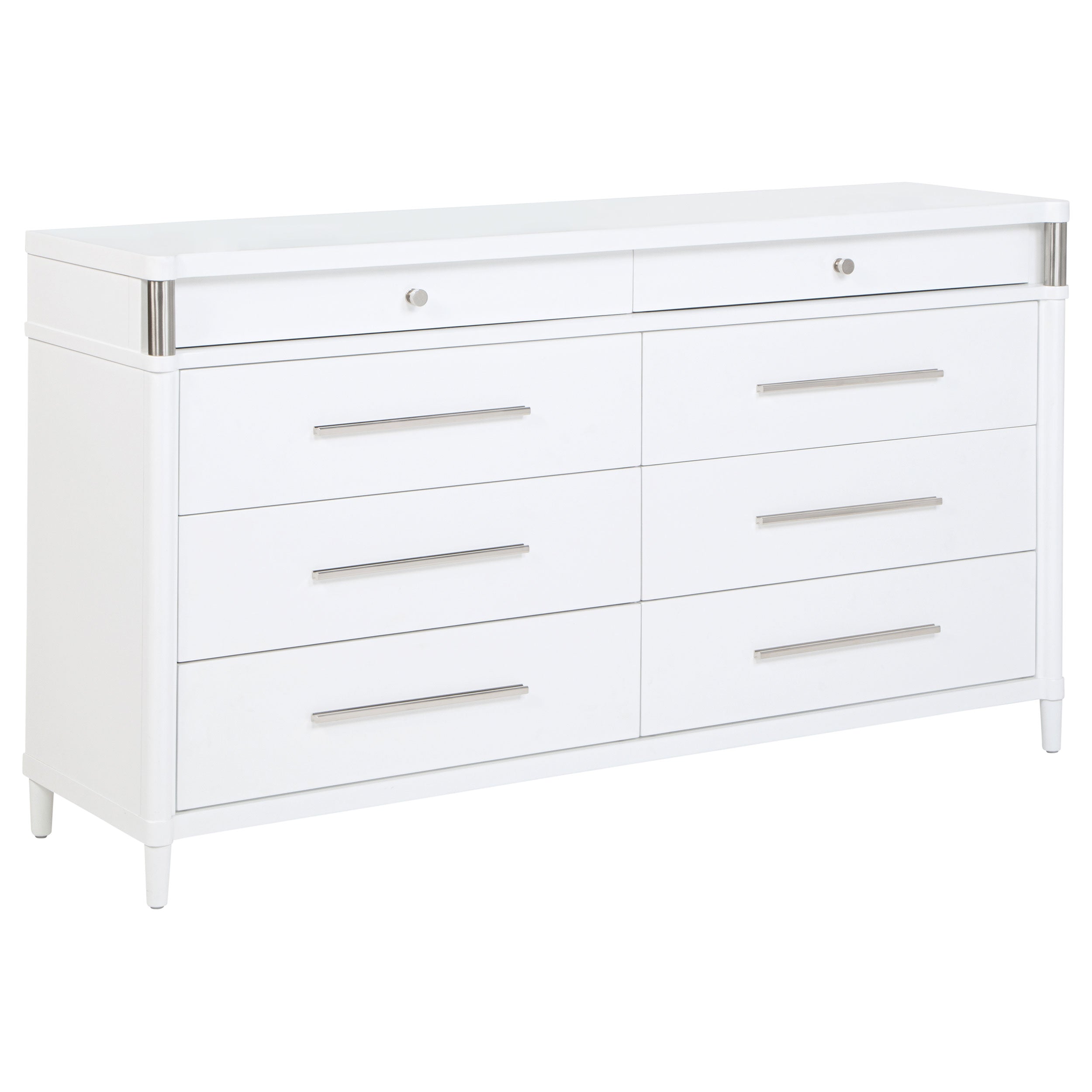 Best Furniture Outlet - Coaster - Gracemont 8-drawer Bedroom Dresser Cabinet White - 225073