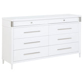 Best Furniture Outlet - Coaster - Gracemont 8-drawer Bedroom Dresser Cabinet White - 225073