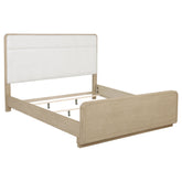 Best Furniture Outlet - Coaster - Ladera 56-inch Eastern King Panel Bed Light Elm - 225081KE