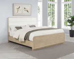 Ladera 56-inch California King Panel Bed Light Elm