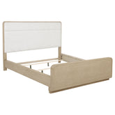 Best Furniture Outlet - Coaster - Ladera 56-inch California King Panel Bed Light Elm - 225081KW