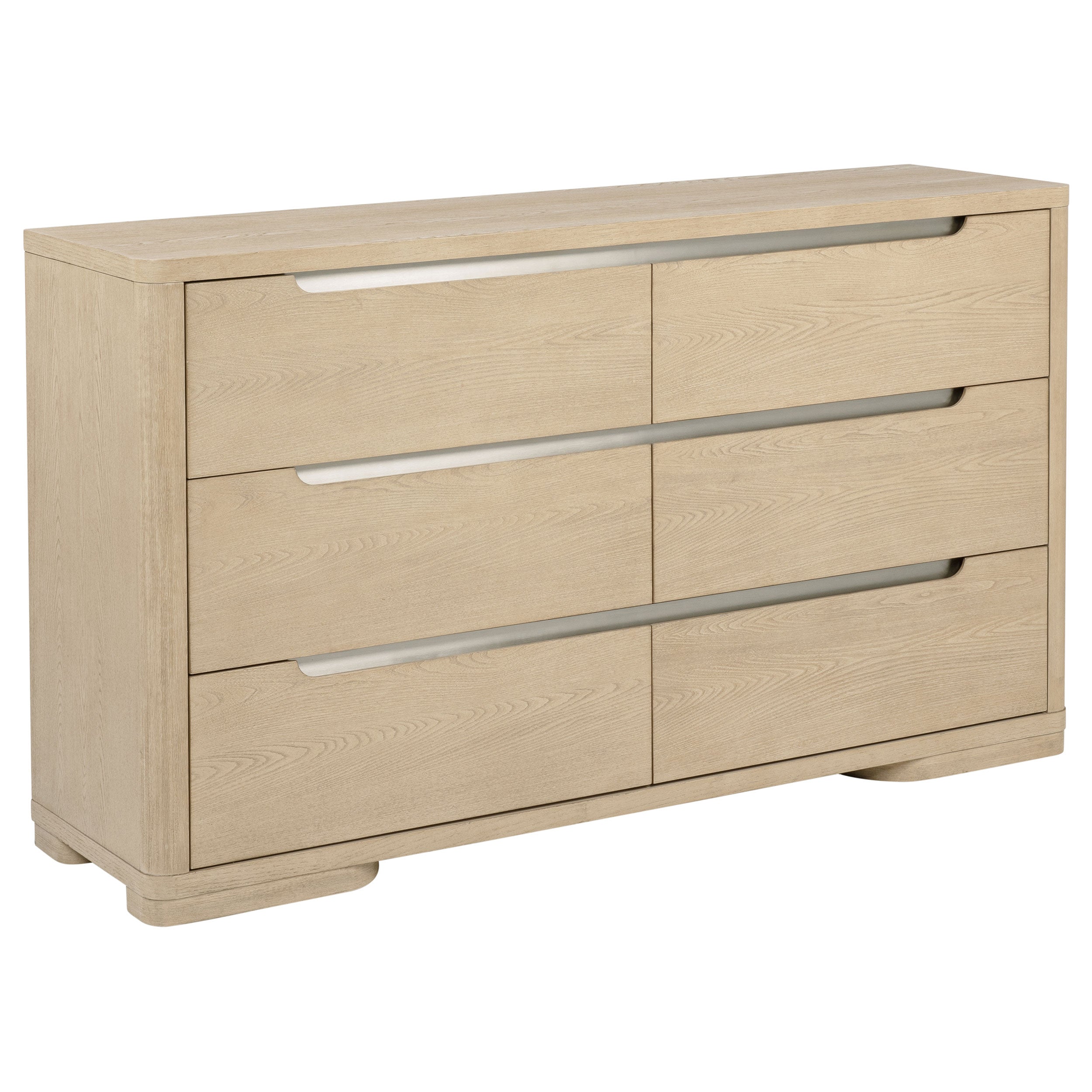 Best Furniture Outlet - Coaster - Ladera 6-drawer Bedroom Dresser Light Elm - 225083