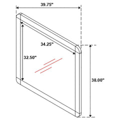 Robyn 4-piece Full Bedroom Set Light Ash