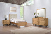 Best Furniture Outlet - Coaster - Robyn 4-piece Twin Bedroom Set Light Ash - 225091T-S4