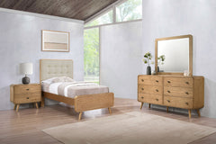 Best Furniture Outlet - Coaster - Robyn 4-piece Twin Bedroom Set Light Ash - 225091T-S4