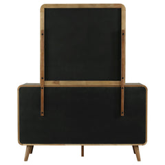 Robyn 6-drawer Bedroom Dresser and Mirror Light Ash